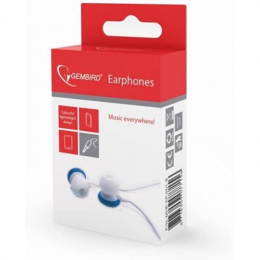 Gembird MHP-EP-001-B Auriculares  Azules