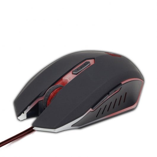 Mouse da gioco Gembird MUSG-001-R 2400 DPI Nero