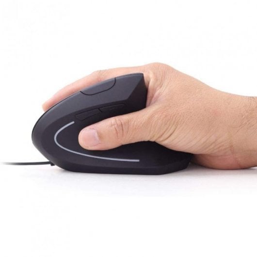 Gembird MUS-ERGO-01 Mouse ergonomico 3200 DPI Nero