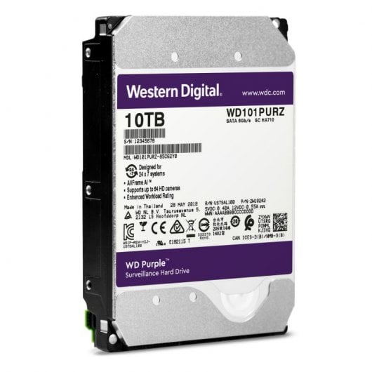 WD Purple 10TB 3.5" SATA3
