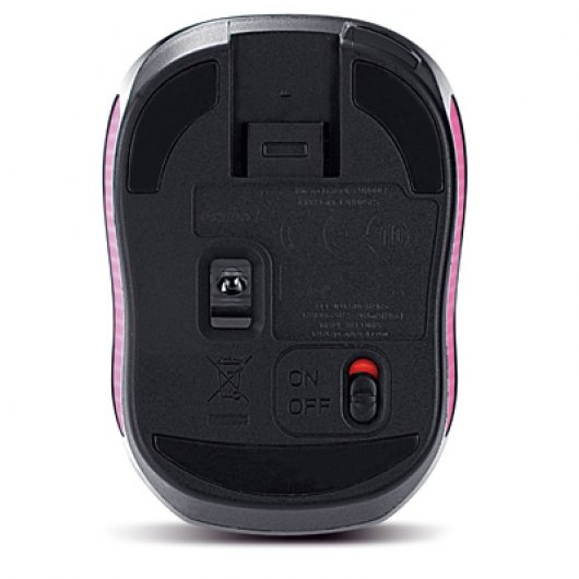 Genius Micro Traveler V2 Mini Ratón Inalámbrico 1200 DPI Rosa