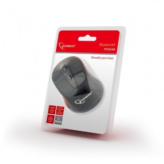 Mouse ottico wireless Gembird MUSWB2 1600 DPI Nero/Grigio