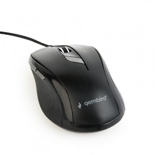 Gembird MUS-6B-01 Mouse ottico 1600 DPI Nero