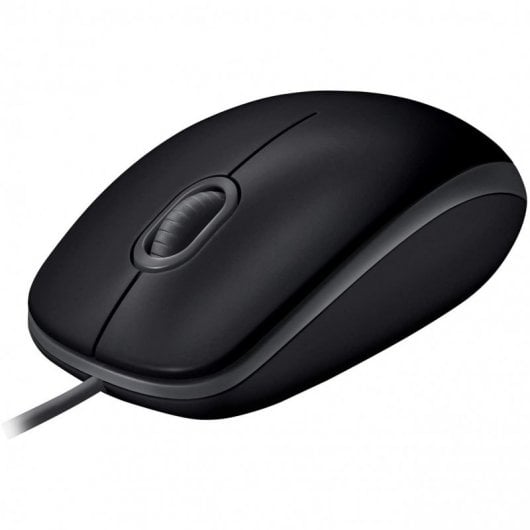 Logitech B110 Leise USB-Maus 1000 DPI Schwarz