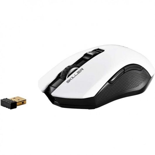 Sharkoon Skiller SGM3 mouse Mano destra RF Wireless + USB Type-A Ottico 6000 DPI