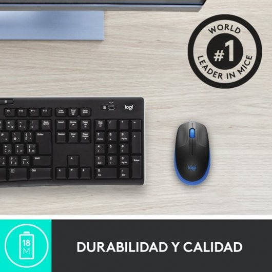 Logitech M190 Maus Büro Beidhändig RF Wireless Optisch 1000 DPI (910-005907)