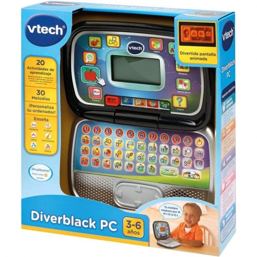 Vtech Diverpink PC Computador Infantil Educativo Cinzento