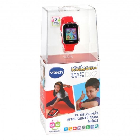 VTech Kidizoom Montre Intelligente DX2 Rouge