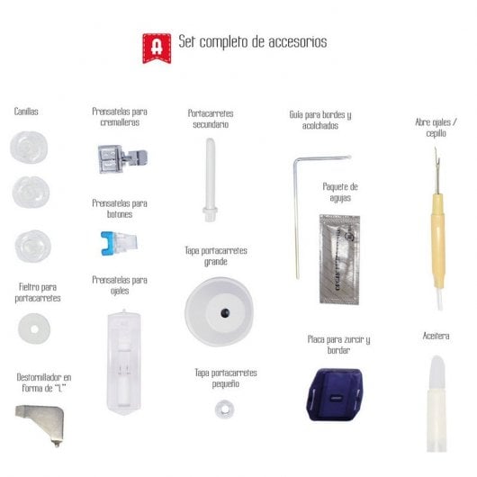 Alfa Basic 720 Máquina de Coser Mecánica