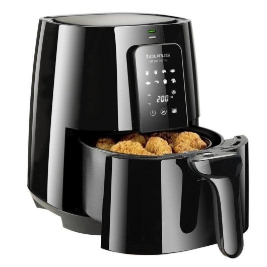 Freidora de aire Taurus Air Fry Digital 3,5 L 1300 W con 8 programas