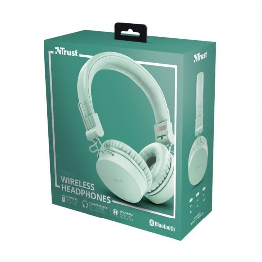 Trust Tones Auriculares Bluetooth Turquesa