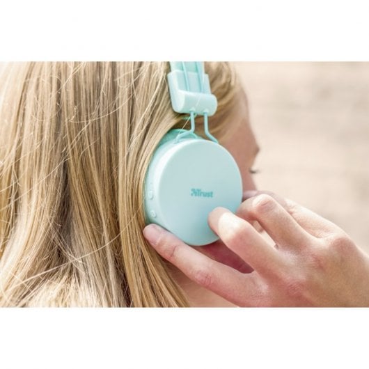 Trust Tones Auriculares Bluetooth Turquesa