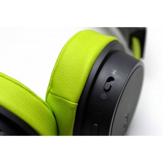 Plantronics BackBeat 500 Auriculares Bluetooth Gris/Verde