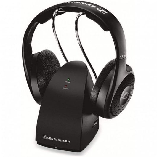 Sennheiser RS 118-8 Auriculares Inalámbricos con Base/Transmisor Negros