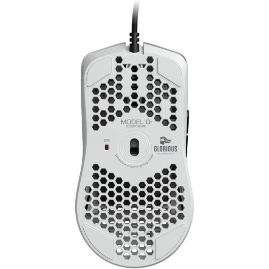 Glorious Model O Minus Ratón Gaming 3200 DPI Blanco Brillante