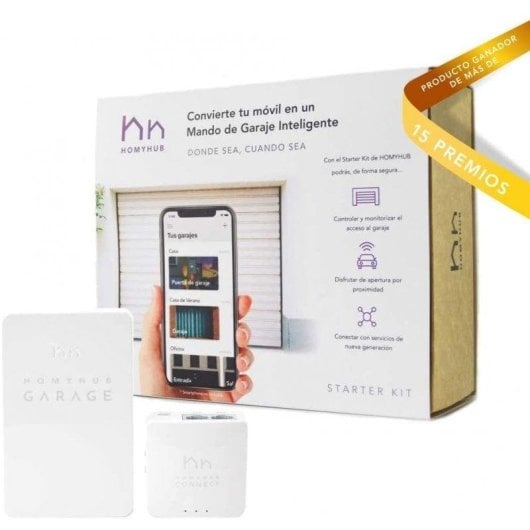 Homyhub Starter Kit Sistema de Apertura de Garaje WiFi