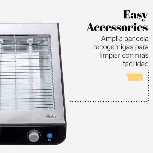 Universal Blue Toasty Plus Tostador Plano 600W