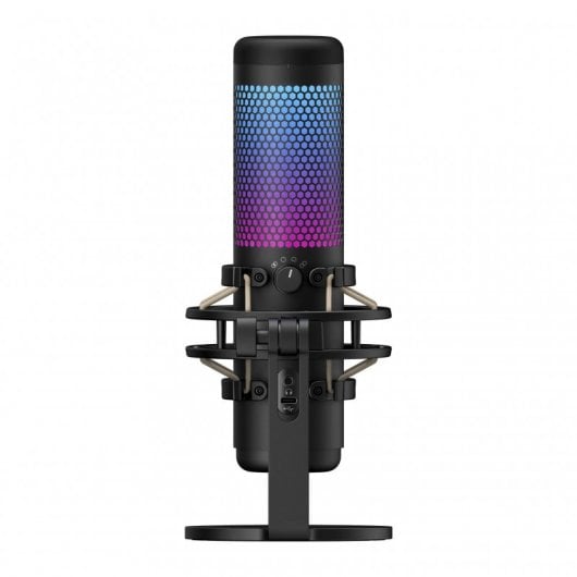 HyperX Quadcast S Micrófono Condensador USB Autónomo RGB