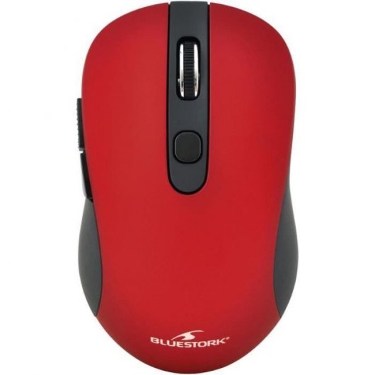 Mouse wireless Bluestork M-WL-OFF60-RED 1600 DPI Rosso