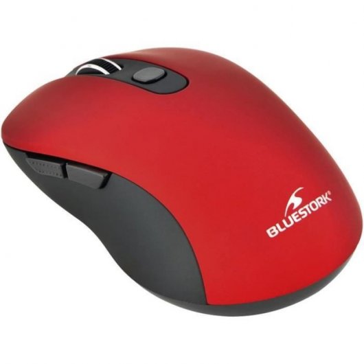 Mouse wireless Bluestork M-WL-OFF60-RED 1600 DPI Rosso