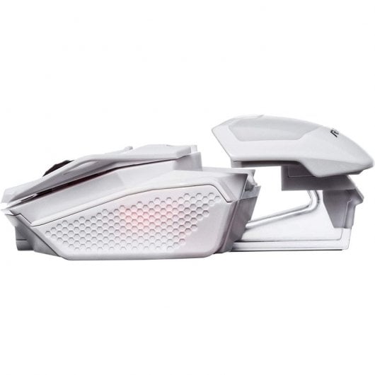 Mad Catz RAT 1+ Ratón Gaming 2000 DPI Blanco