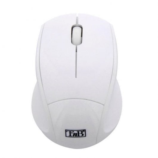 Mouse wireless TnB MM240 1000 DPI Bianco