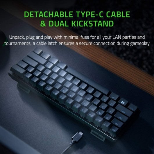 Tastiera da gioco Razer Huntsman Mini Switch RGB viola