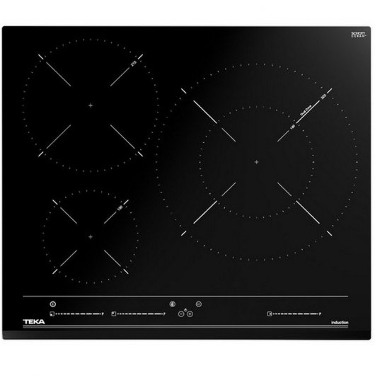 Teka IZC 63320 MSS Encimera de Inducción 3 Zonas Negra