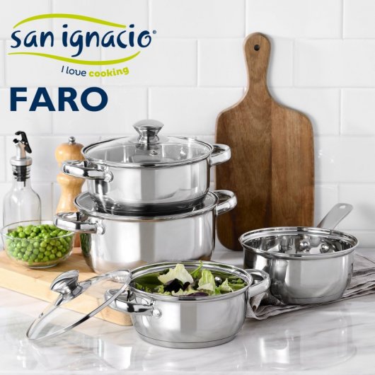 San Ignacio Faro Batería de Cocina 4 Piezas