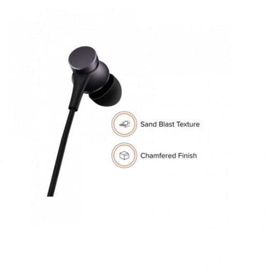 Xiaomi Mi In Ear Auriculares Negros con Micrófono