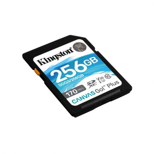 Kingston Canvas Go Plus SDXC 256GB UHS-I U3 V30 Classe 10