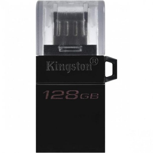 Kingston Technology DataTraveler microDuo3 G2 lecteur USB flash 128 Go USB Type-A / Micro-USB 3.2 Gen 1 (3.1 Gen 1) Noir