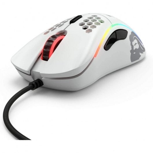Glorious Model D Gaming-Maus 12000 DPI Weiß