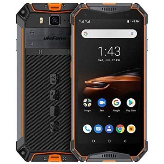 Ulefone Armor 3W 4G 6GB 64GB 5.7" Laranja
