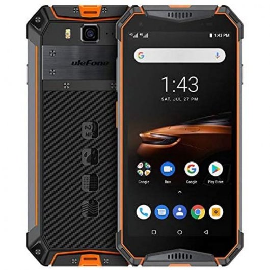 Ulefone Armor 3W 6GB/64GB 5,7'' Laranja
