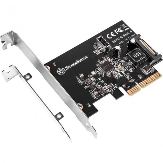 Carte d'extension PCIe USB 3.2 Gen 2 SilverStone SST-ECU02-E