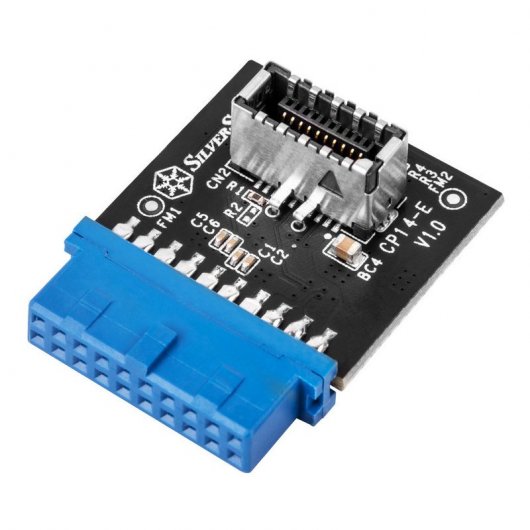 SilverStone SST-CP14-E Adaptador Interno USB 3.0 a USB 3.1/3.2 Tipo-C