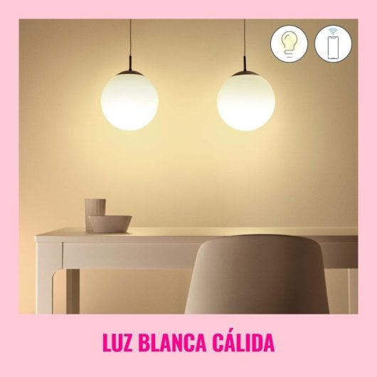 WIZ Whites 2x Bombilla LED Wi-Fi 8W E27 A60 Blanco Regulable