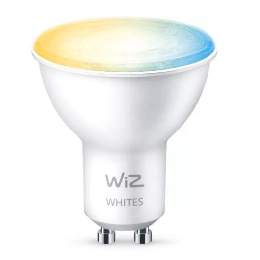 WiZ Lampadina Smart Dimmerabile Luce Bianca da Calda a Fredda Attacco GU10 50W