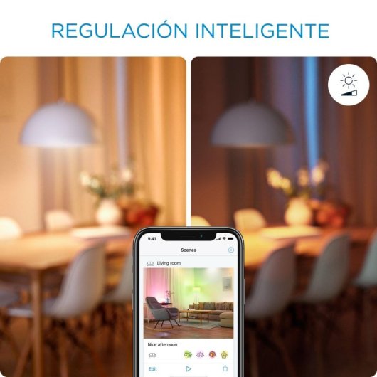 Lampadina smart Wiz GU10 Wi-Fi Bluetooth 50W PAR16 2700K dimmerabile