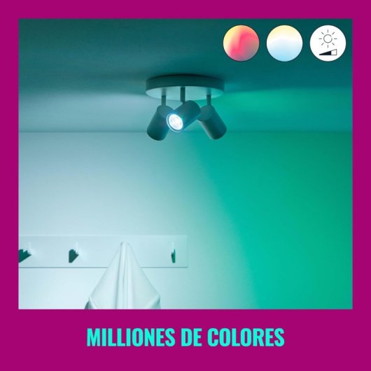 WIZ GU10 Couleurs Ampoule Intelligente Wi-Fi RGBW GU10