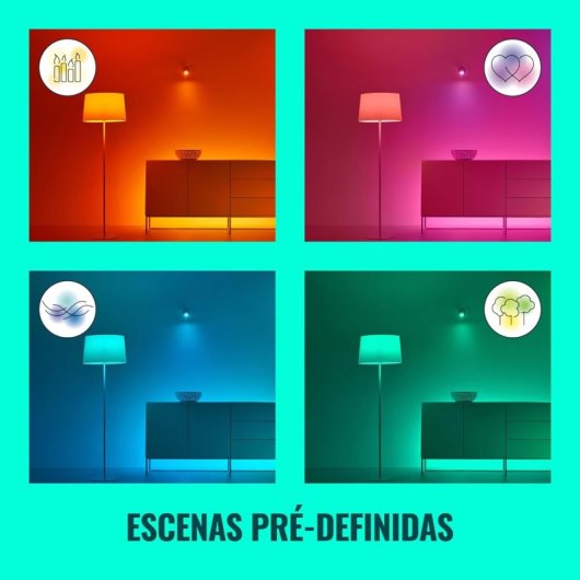 WIZ Tira LED Inteligente WiFi 1600lm RGBW con Alimentador 2m