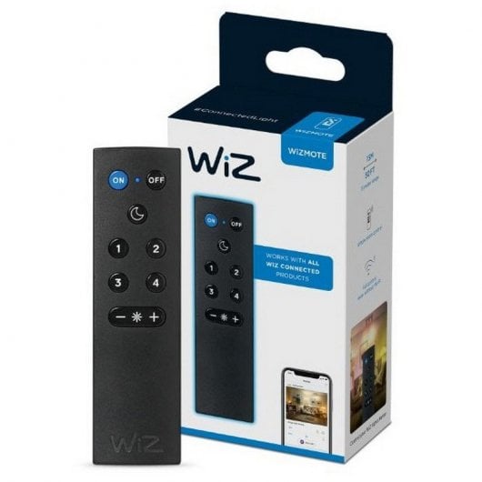 Télécommande Wi-Fi et Bluetooth WIZ compatible avec Alexa et Google Home