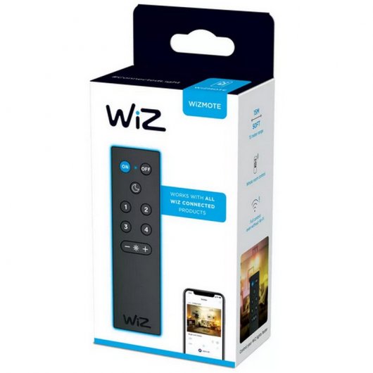 Télécommande Wi-Fi et Bluetooth WIZ compatible avec Alexa et Google Home