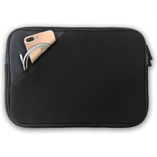 Custodia MW in neoprene e schiuma intelligente con interno in poliestere per MacBook Pro 15" Nero/Grigio