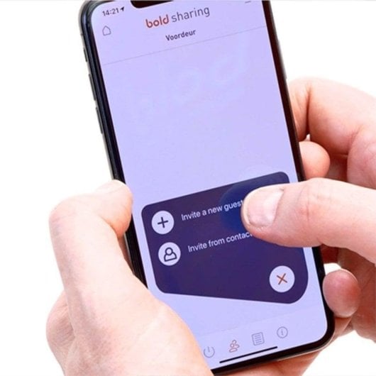 Serrure Intelligente Bold SX33 Bluetooth Ouverture avec App et Code PIN Sécurité Avancée