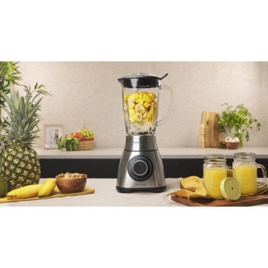 Cecotec Power Black Titanium 1300 PerfectMix Batidora de Vaso 1300W Reacondicionado