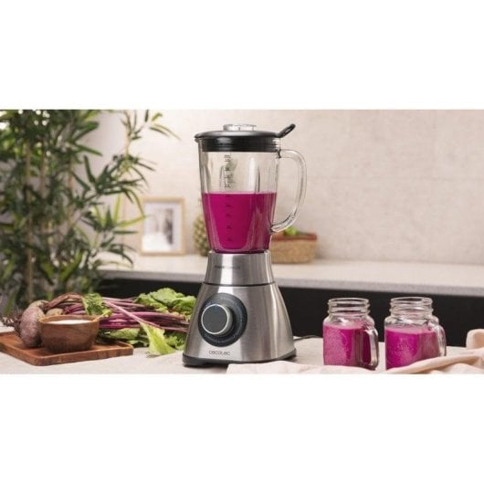 Cecotec Power Black Titanium 1300 PerfectMix Batidora de Vaso 1300W Reacondicionado