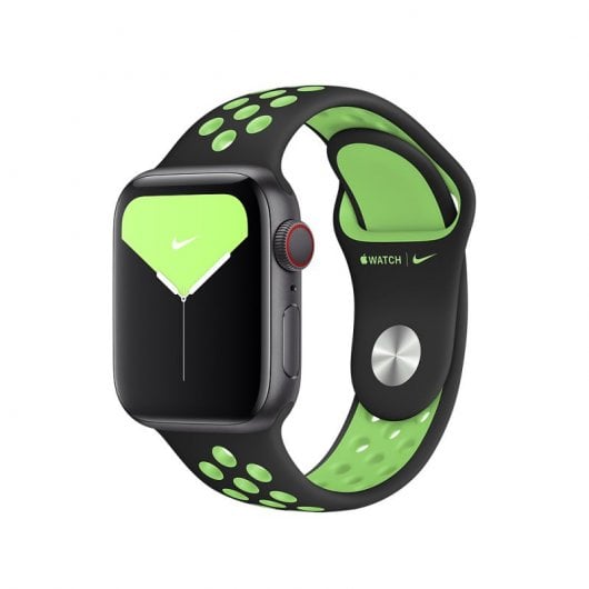 Apple Correa Nike Sport 40mm Negro/Lima Intenso para Apple Watch