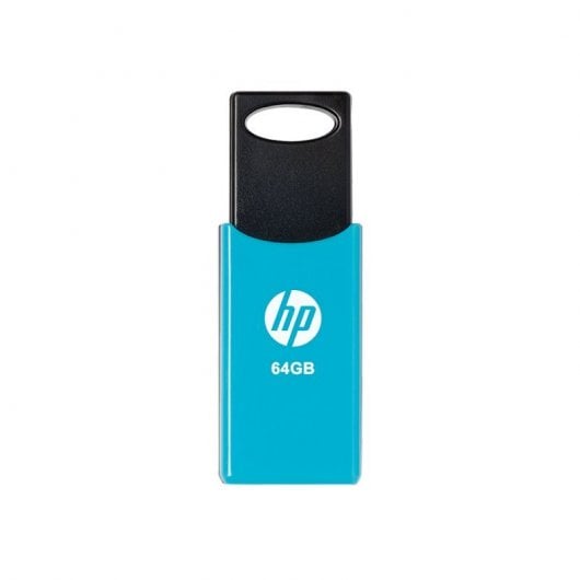 HP v212w 64 GB USB 2.0 confezione da 2 unità Nero/Blu